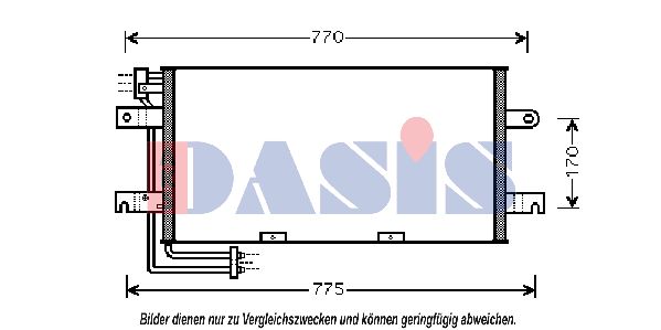 AKS DASIS Kondensaator,kliimaseade 042007N